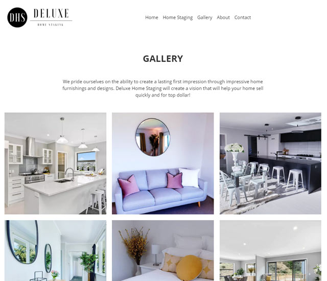 home staging portfolio